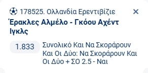Προγνωστικά Στοιχήματος #2 – 22 Νοεμβρίου 2025