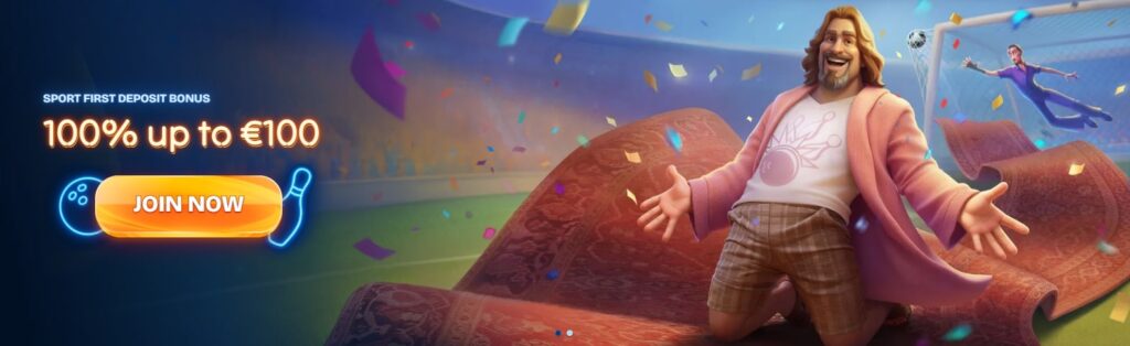 Στοιχηματική Dude Spin - Προσφορά Καλωσορίσματος 100% έως και 100€