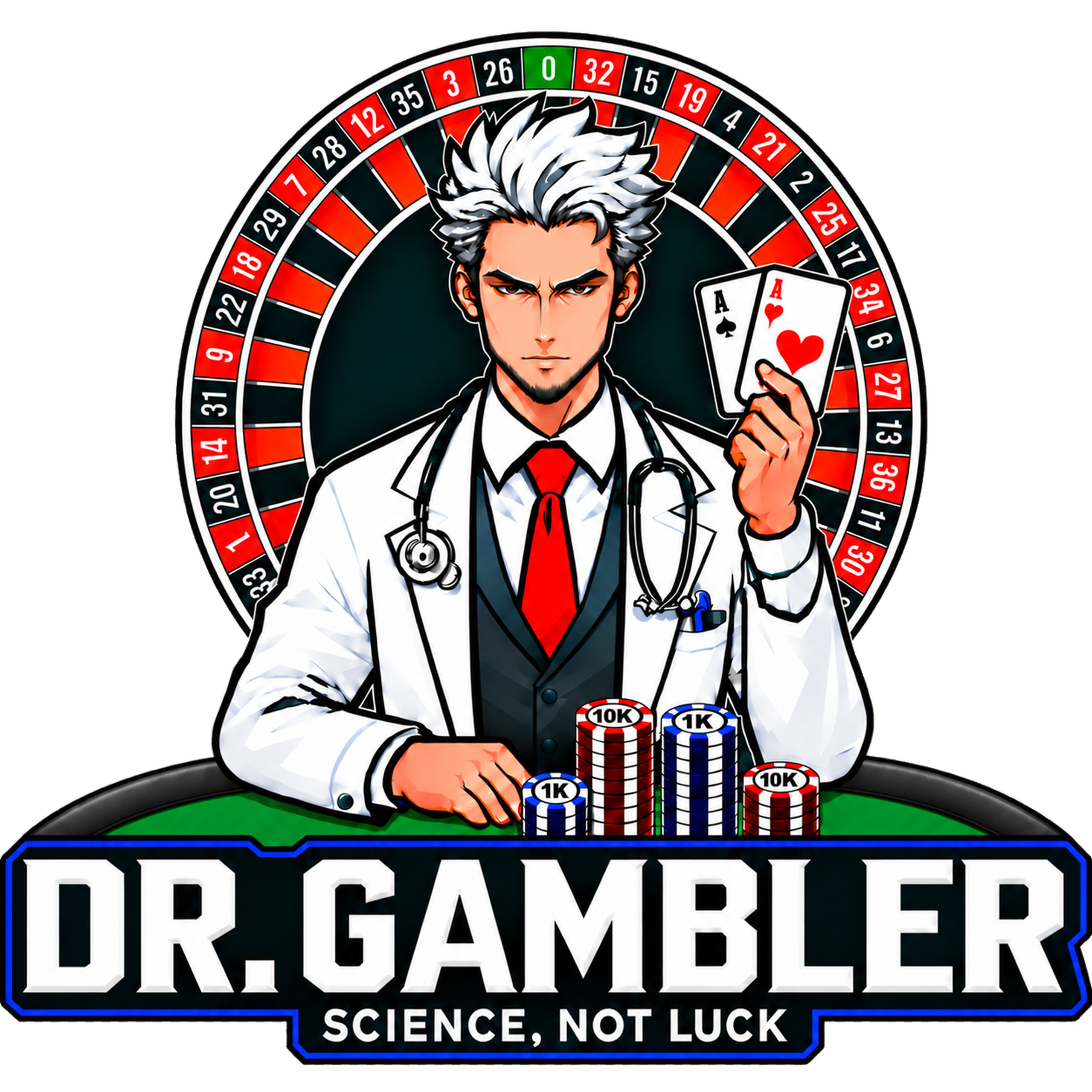 Dr. Gambler logo – Football & basketball betting tips expert