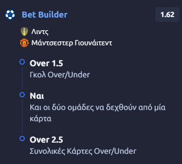 Προγνωστικά Στοιχήματος #2 – 18 Οκτωβρίου 2026